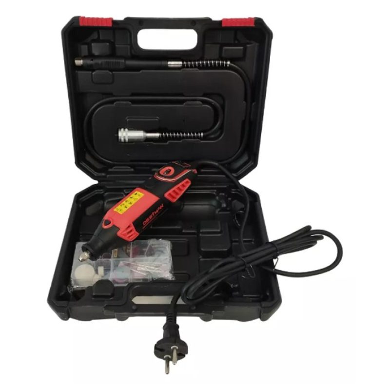 DESTMAN Kit mini trapano 44 pezzi smerigliatrice rotante 240W fresa...