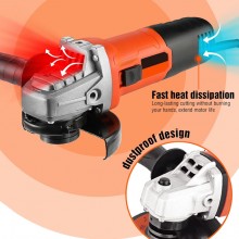 Smerigliatrice Angolare elettrica 710 W disco 115/125 mm regolabile 12000rpm