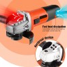 DESTMAN Smerigliatrice Angolare elettrica 710 W disco 115/125 mm re...
