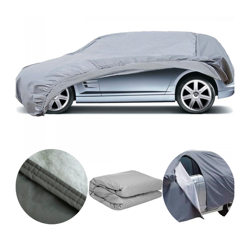 Telo copri auto copriauto felpato impermeabile con zip per CHRYSLER crossfire Roadster