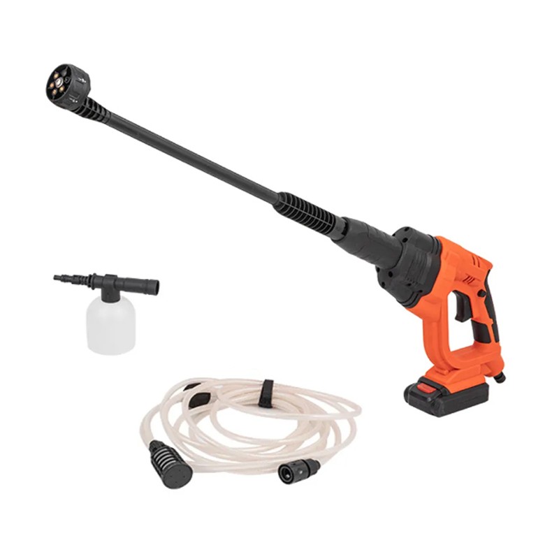 Idropulitrice pistola portatile a batteria pressione accessori 20V ugello 6in1