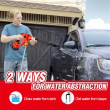 Idropulitrice pistola portatile a batteria pressione accessori 20V ugello 6in1