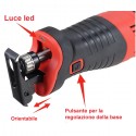 Sega Seghetto a Gattuccio Elettrica seghetto alternativo 900W elettrosega 3 Lame