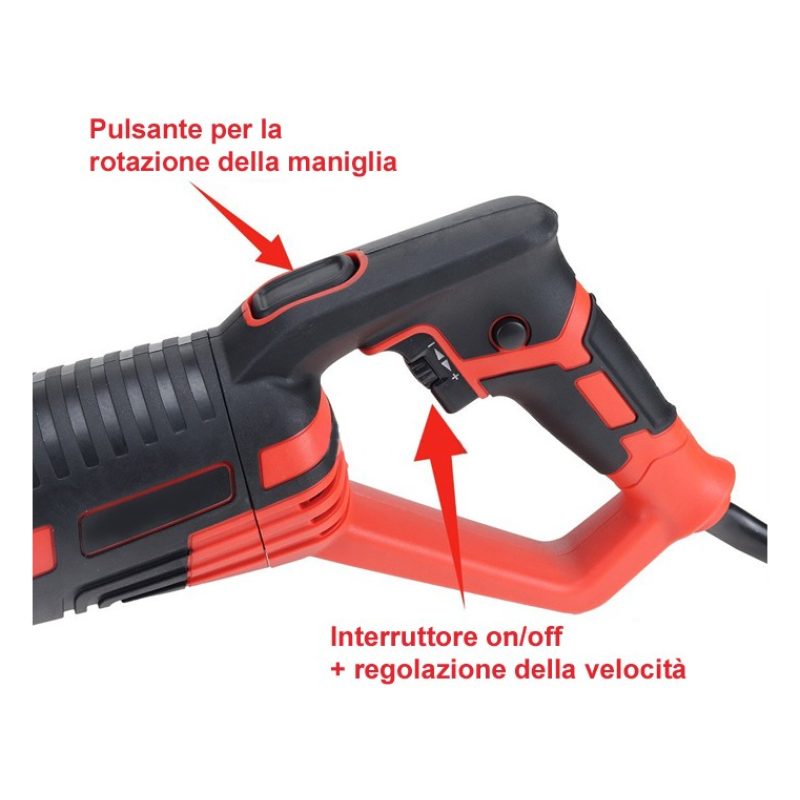 Aotuo Sega Seghetto a Gattuccio Elettrica seghetto alternativo 900W...
