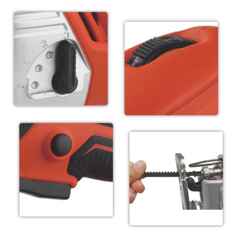 DESTMAN Seghetto alternativo Elettrico professionale 500W 230V tagl...