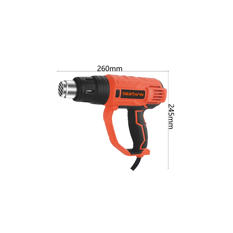 DESTMAN Pistola Termica 450-600 gradi sverniciatore Aria Calda 2000...