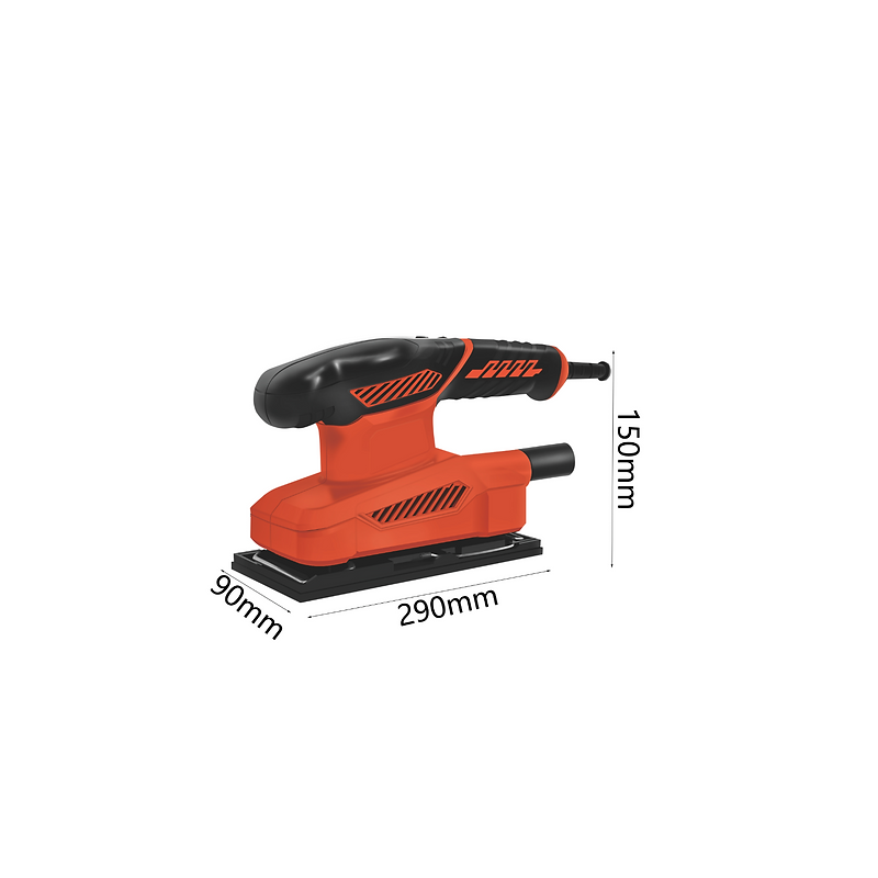 DESTMAN Levigatrice Palmare elettrica 150W per legno con aspiratore...