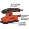 DESTMAN Levigatrice Palmare elettrica 150W per legno con aspiratore...
