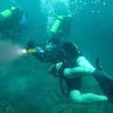 Torcia Led Subacquea 100 metri Luce immersione diving sub snorkeling 1600 Lumen