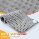 Termoforo Elettrico 30 X 40 Cm, Cuscino Riscaldante Con 9 Livelli Di Temperatura