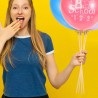 Sweeping Party 100 Bastoncini con valvole in carta per palloncini o...