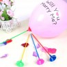 Giaquinto 120 Bastoncini con valvole colorati per palloncini o myla...