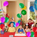 120 Bastoncini con valvole colorati per palloncini o mylar Gofiati ad aria