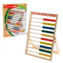 Pallottoliere abaco in legno classico per imparare a contare per bambini bimbi