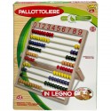 Pallottoliere abaco in legno classico per imparare a contare per bambini bimbi