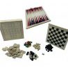 Giaquinto Gioco da Tavolo Dama Scacchi 5 in 1 Ludo Gioco Educativo ...