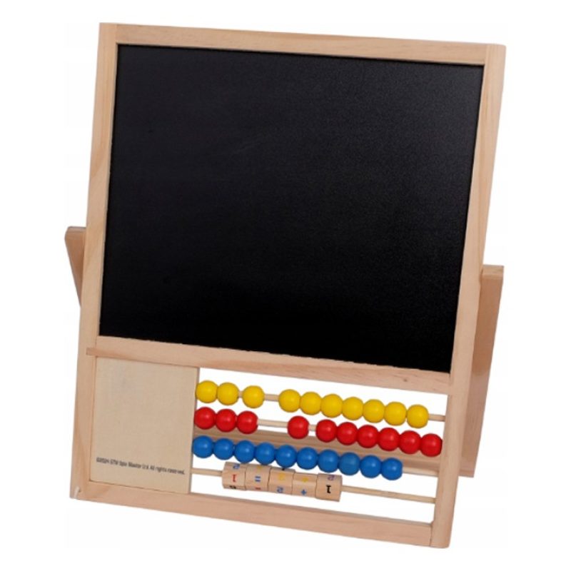 Giaquinto Lavagna per bambini con pallottoliere magnetica in legno ...