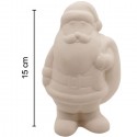 Decorazione ceramica Babbo Natale fai da te da pitturare natalizia decoupage