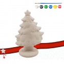 Decorazione ceramica Albero Natale fai da te da pitturare natalizia decoupage