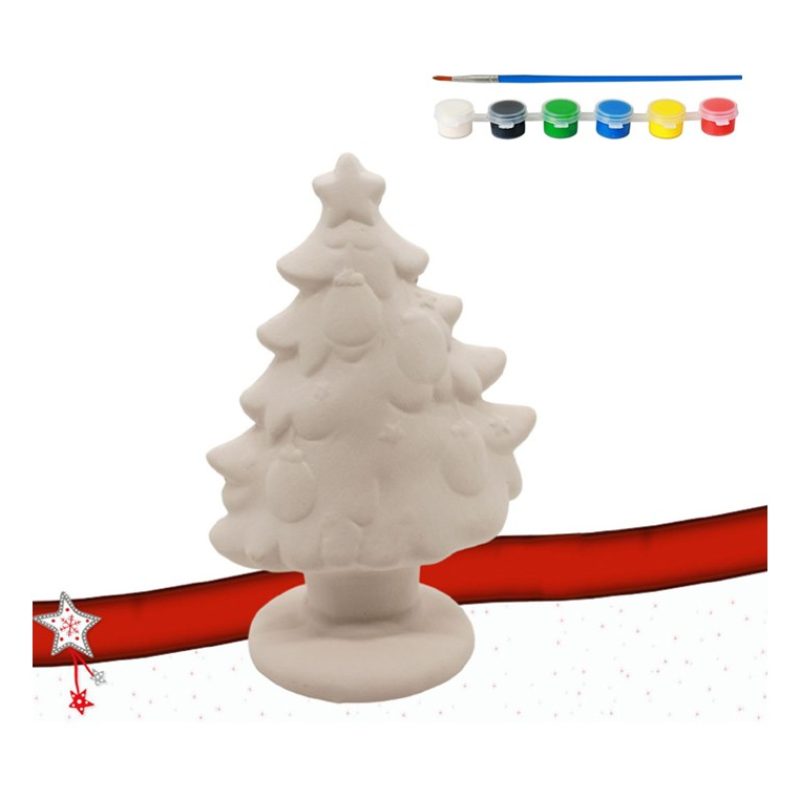 AD Trend Decorazione ceramica Albero Natale fai da te da pitturare ...