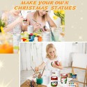 Decorazione ceramica Albero Natale fai da te da pitturare natalizia decoupage