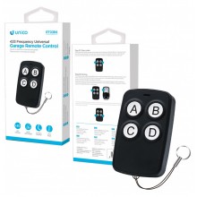 2x Telecomando universale autoscan Multifrequenza codice fisso 433 MHZ cancello