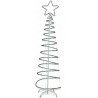 AD Trend Albero di natale Luminoso 180x50cm con Luci LED Bianco fre...