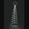 AD Trend Albero di natale Luminoso 180x50cm con Luci LED Bianco fre...