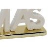 FGF Scritta natalizia XMAS ceramica decorazione natale appoggio 23x...