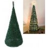 Hongu Albero di Natale Artificiale Pop-up pieghevole verde altezza ...