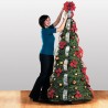 Hongu Albero di Natale Artificiale Pop-up pieghevole verde altezza ...