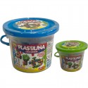 Plastilina Modellante Kit da 16 Pezzi Pasta Plastichina Play Dough secchiello