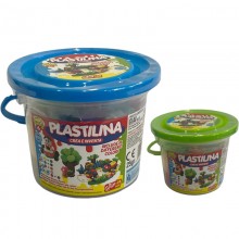 Plastilina Modellante Kit da 16 Pezzi Pasta Plastichina Play Dough secchiello
