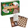 Edizione Marca Stella Gioco da tavolo Dama Tria Poker 2 Mazzi 54 Ca...