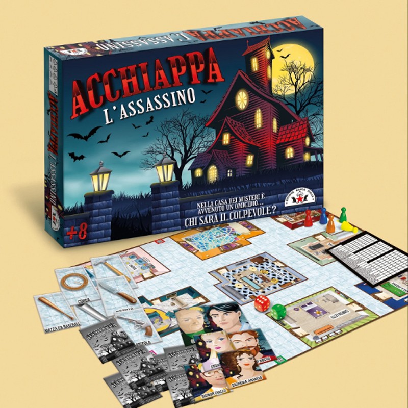 Edizione Marca Stella Gioco di Società Acchiappa L'Assassino Gioco ...