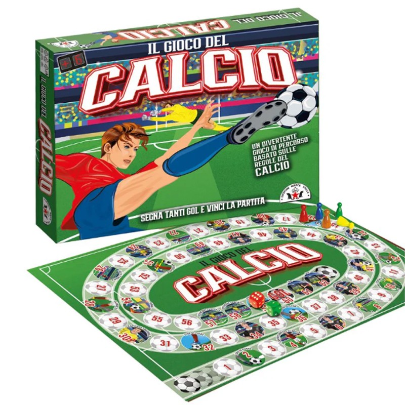 Gioco di Società il Gioco del calcio da tavolo bambini 6+ Edizione Marca Stella
