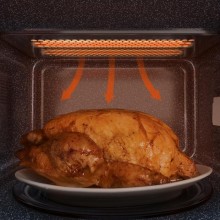 Forno Fornetto Microonde Elettrico 20 Lt 700W 6 Livelli di Potenza Timer 30 min