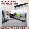 HOOMEI Aspirapolvere ciclonica scopa elettrica 2 in 1 600W con filt...
