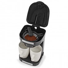 Macchina per Caffè Americano Tè The filtro caffettiera 450Watt 2 tazze Nedis