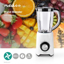 Frullatore Professionale Elettrico da 800W 1,5L Blender tritatutto 2 Velocità