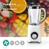 NEDIS Frullatore Professionale Elettrico da 800W 1,5L Blender trita...