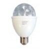 ExtraStar Lampada lampadina led RGB rotante Effetto luci Multicolor...