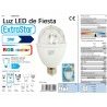 ExtraStar Lampada lampadina led RGB rotante Effetto luci Multicolor...