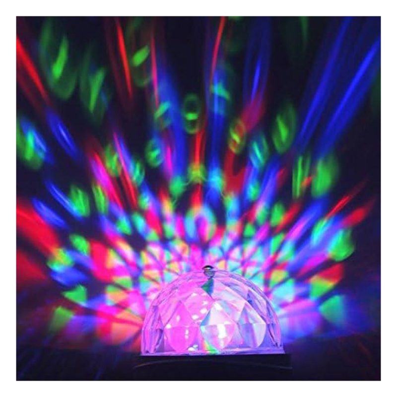 ExtraStar Lampada lampadina led RGB rotante Effetto luci Multicolor...