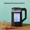 HOOMEI Bollitore Elettrico Acqua Calda 1.7L 2200W in Acciaio Scalda...