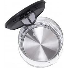 Bollitore Elettrico Acqua Calda 1.7L 2200W in Acciaio Scalda Bevande Tisane Thè