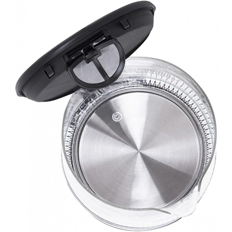 HOOMEI Bollitore Elettrico Acqua Calda 1.7L 2200W in Acciaio Scalda...