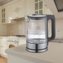 Bollitore Elettrico Acqua Calda 1.7L 2200W in Acciaio Scalda Bevande Tisane Thè