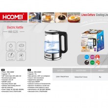 Bollitore Elettrico Acqua Calda 1.7L 2200W in Acciaio Scalda Bevande Tisane Thè