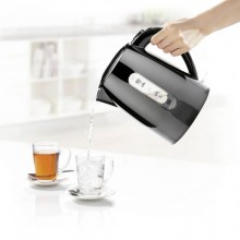 Bollitore Elettrico Acciaio inox 1.8L 2200W Acqua Calda Bevande Tisane Thè